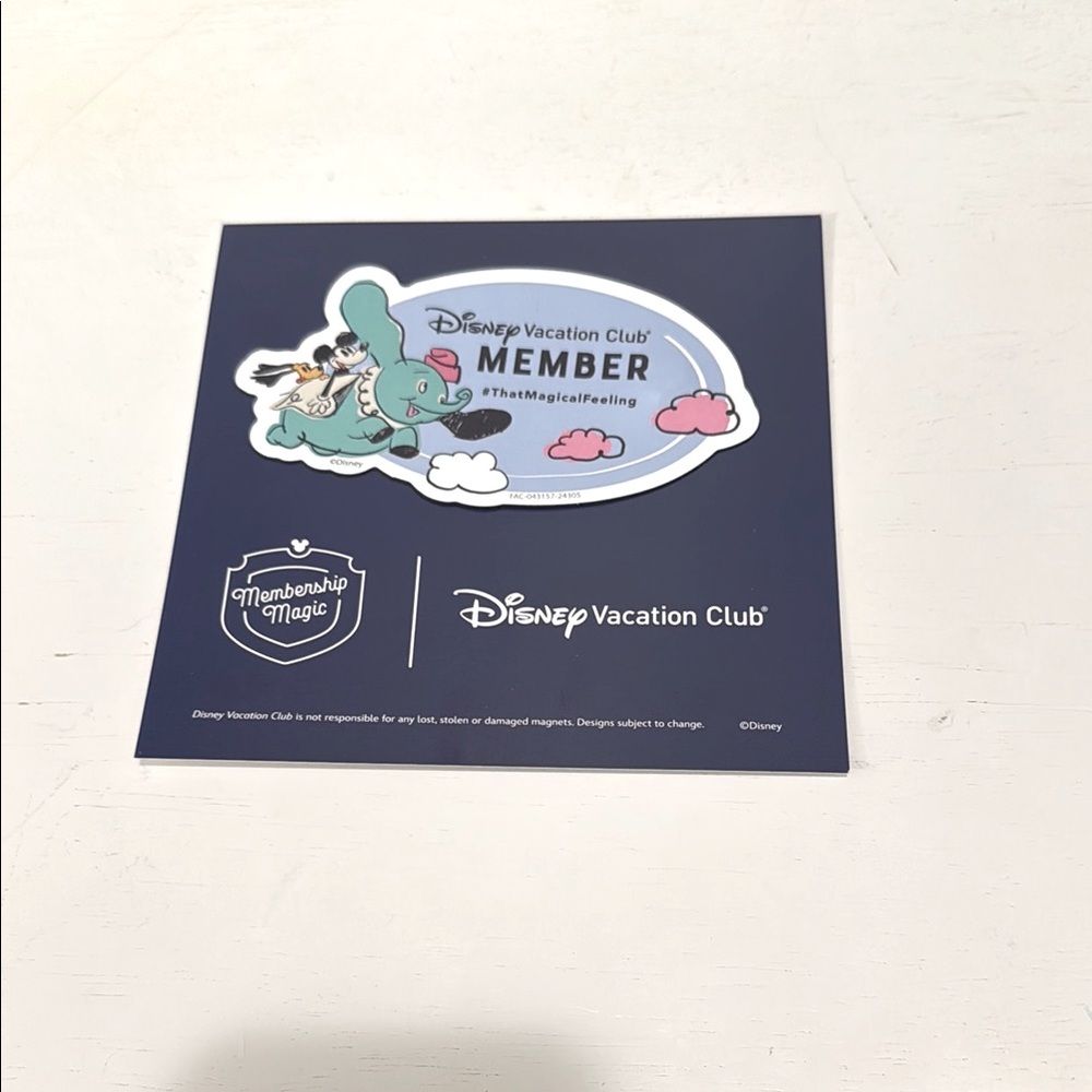 Disney Vacation Club Magnet